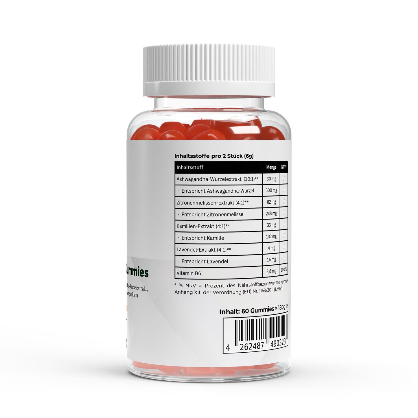 Ashwagandha + Vitamin B6 Gummies - 60 Stk.