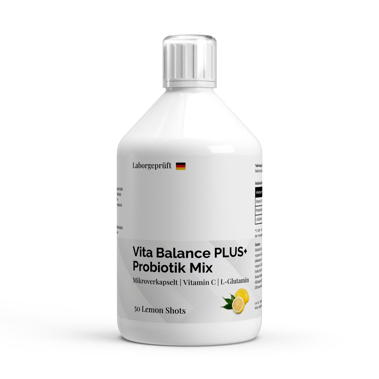 Vita Balance PLUS+ Probiotik Mix- mikroverkapselt - Lemon - 500ml