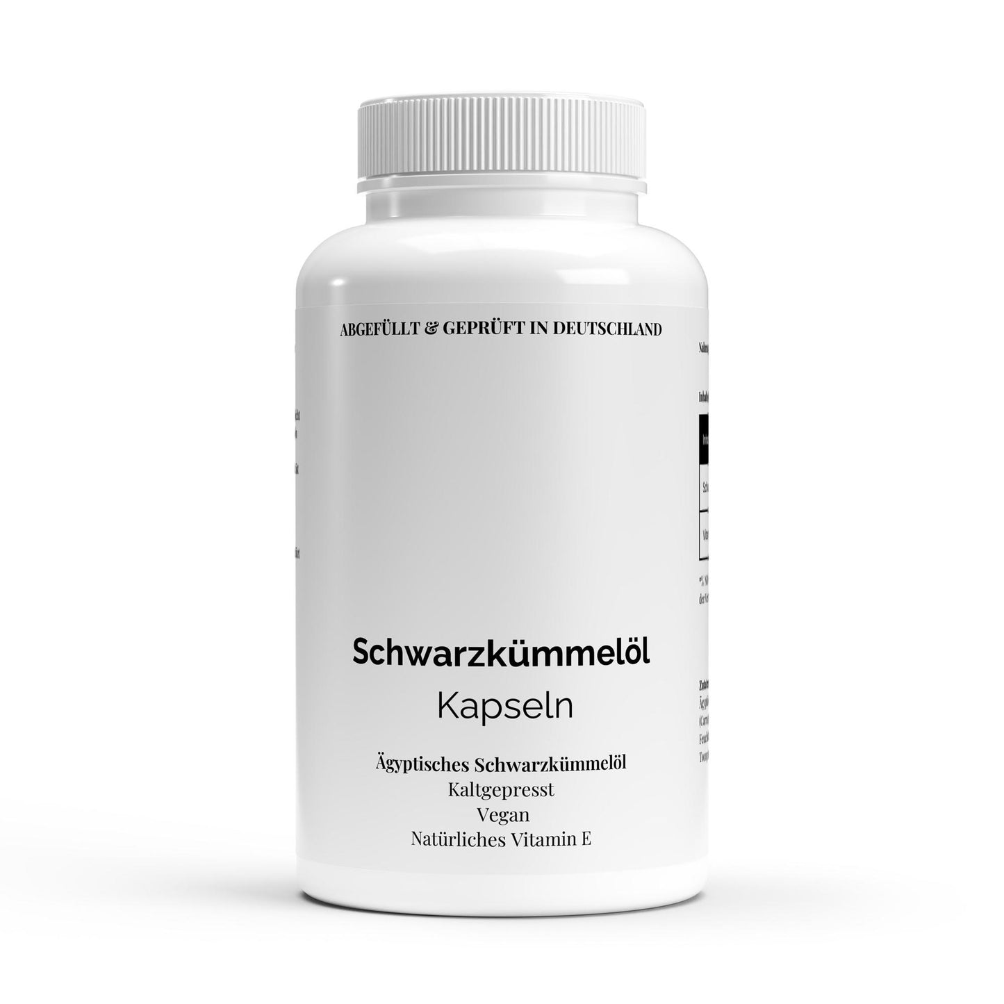 Ägyptisches Schwarzkümmelöl - 240 vegane Softgels