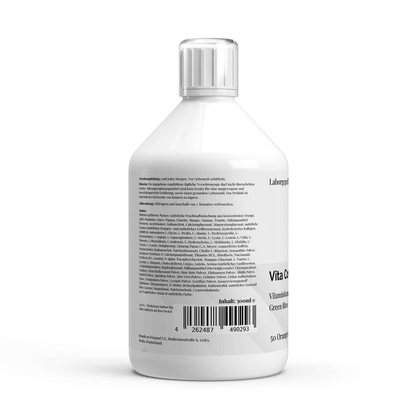 Vita Complete PLUS+ Shots - Fresh Orange - 500ml