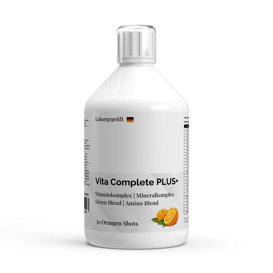 Vita Complete PLUS+ Shots - Fresh Orange - 500ml